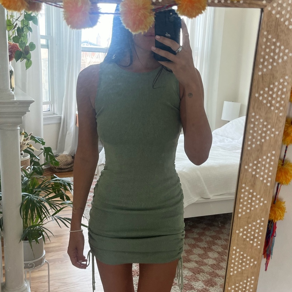 Green Mini Dress